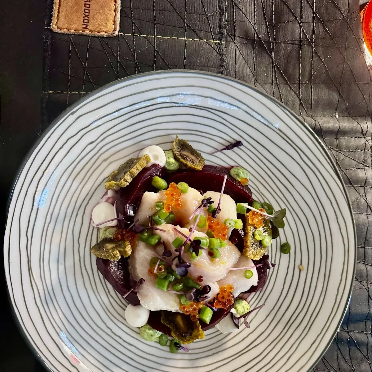 Sea Bass Raw Marinated