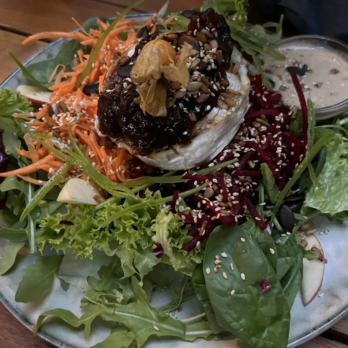 Secret Garden Salat Mit Ziegenkäse
