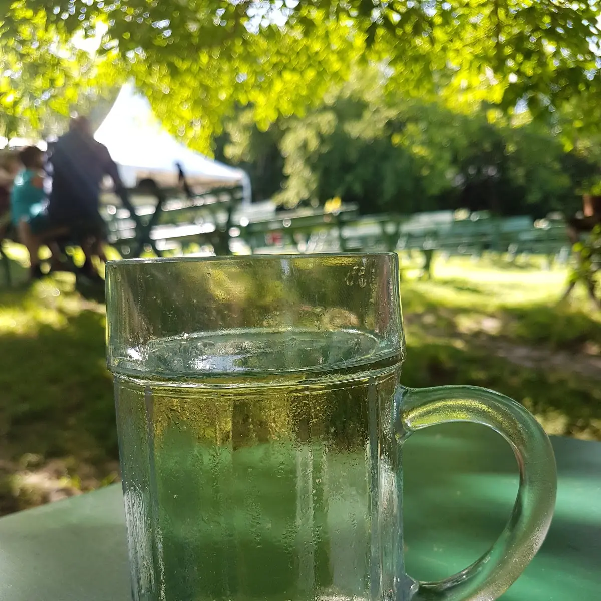 Weißer Spritzer