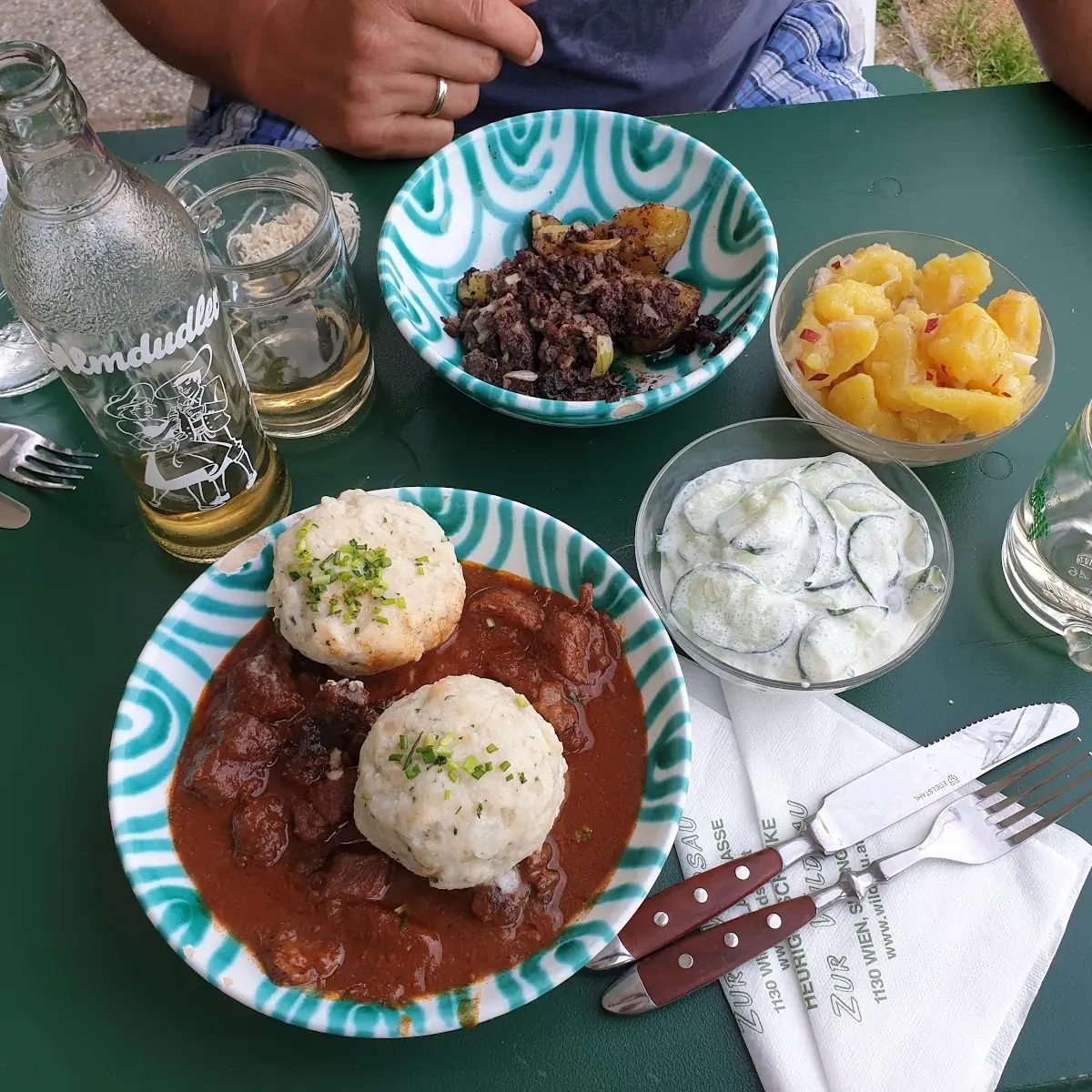 Wildsau Ragout & Blunzgröstl