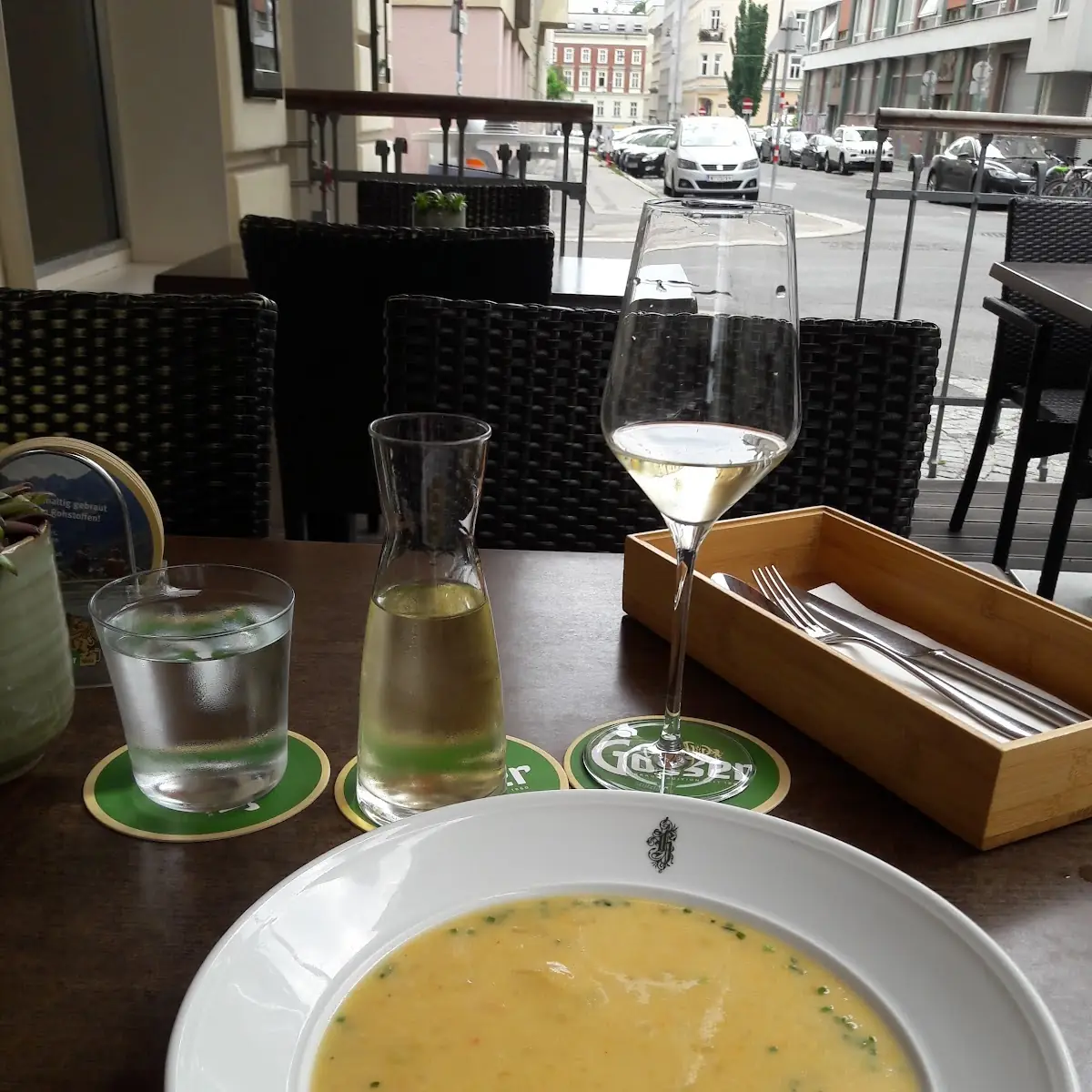 Gemüsecreme Suppe