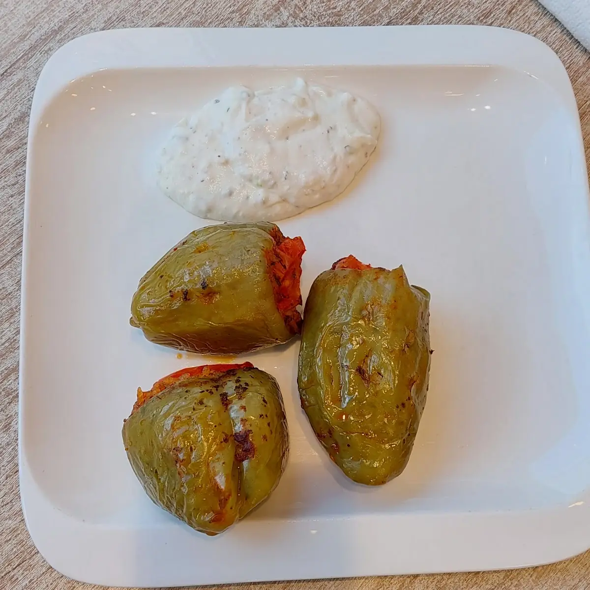 Gefullte Paprika