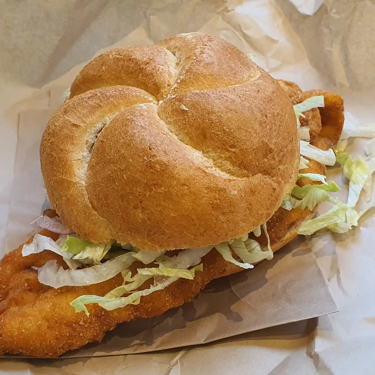 Schnitzelsemmel
