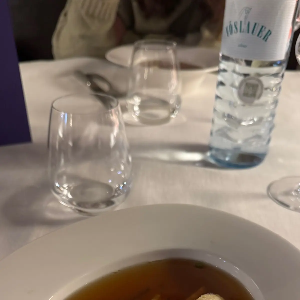 Beef Soup with Truffle Dumpling