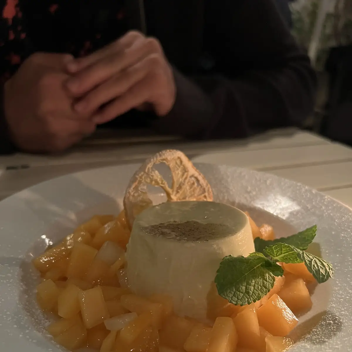 Pistazien Panna Cotta