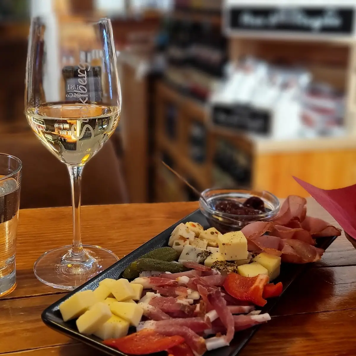 Kleine Speck & Käse Jausen Platte