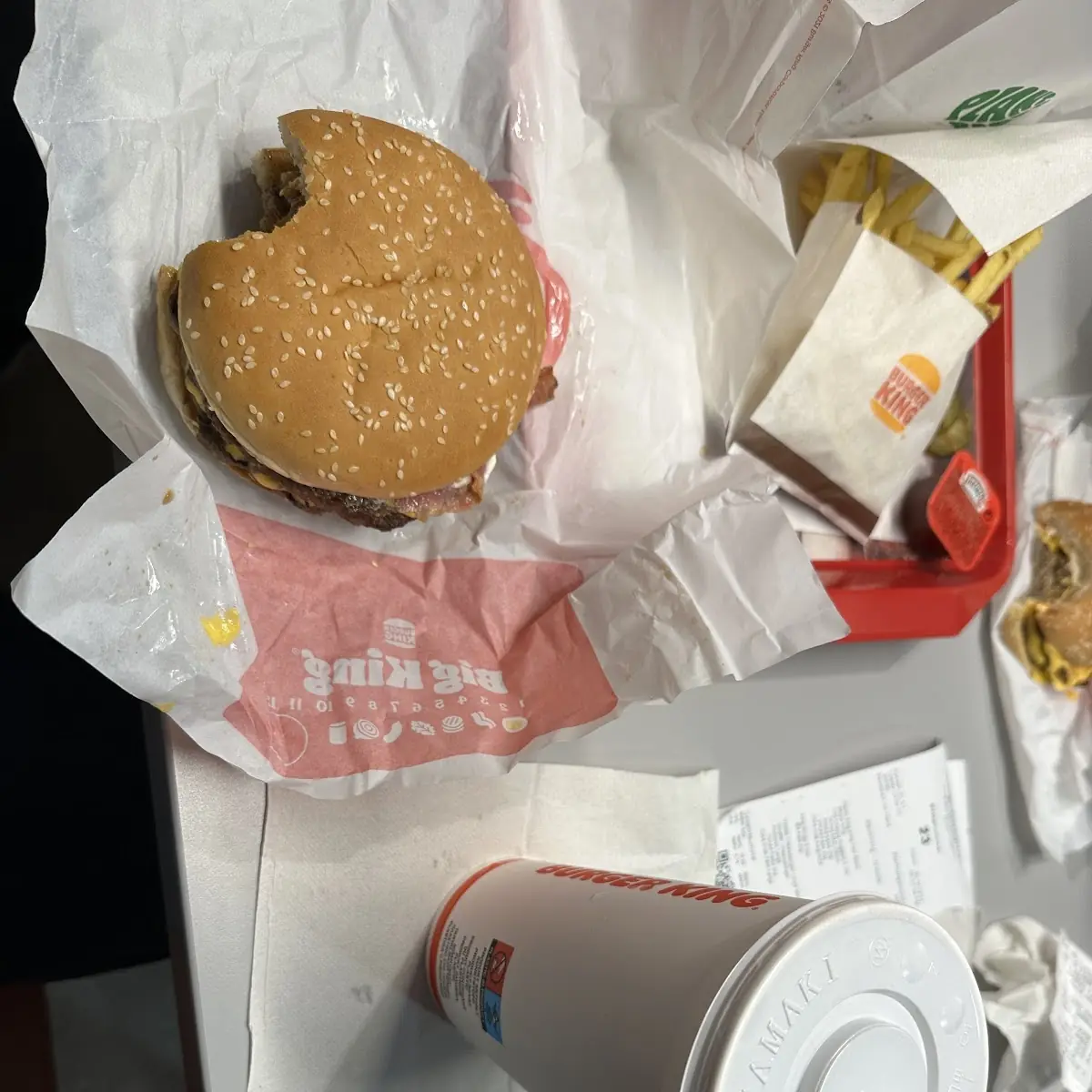 Whopper Menü