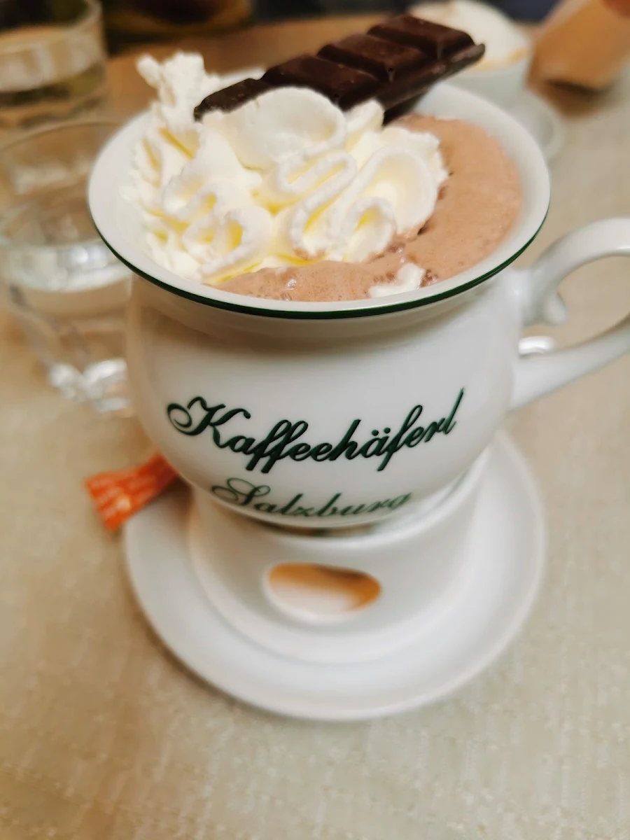 Haferl Heiße Chokolade