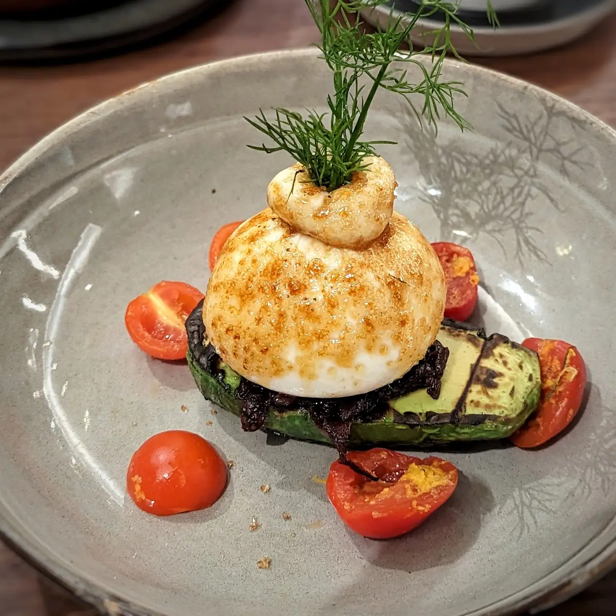 Gegrillter Avocado