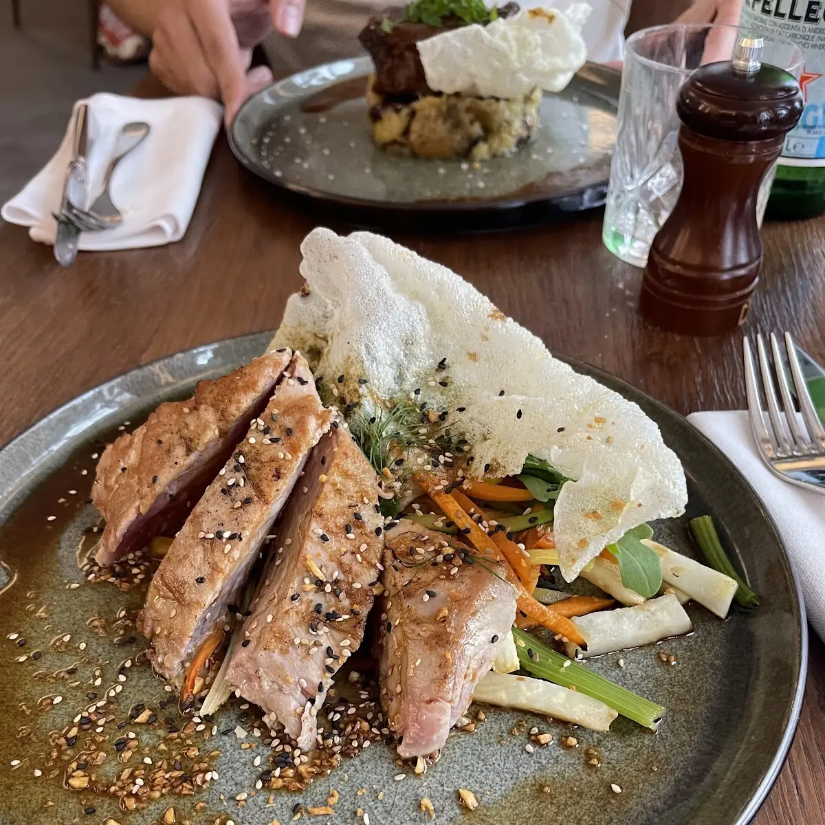 Thunfisch Steak Mit Gemüse