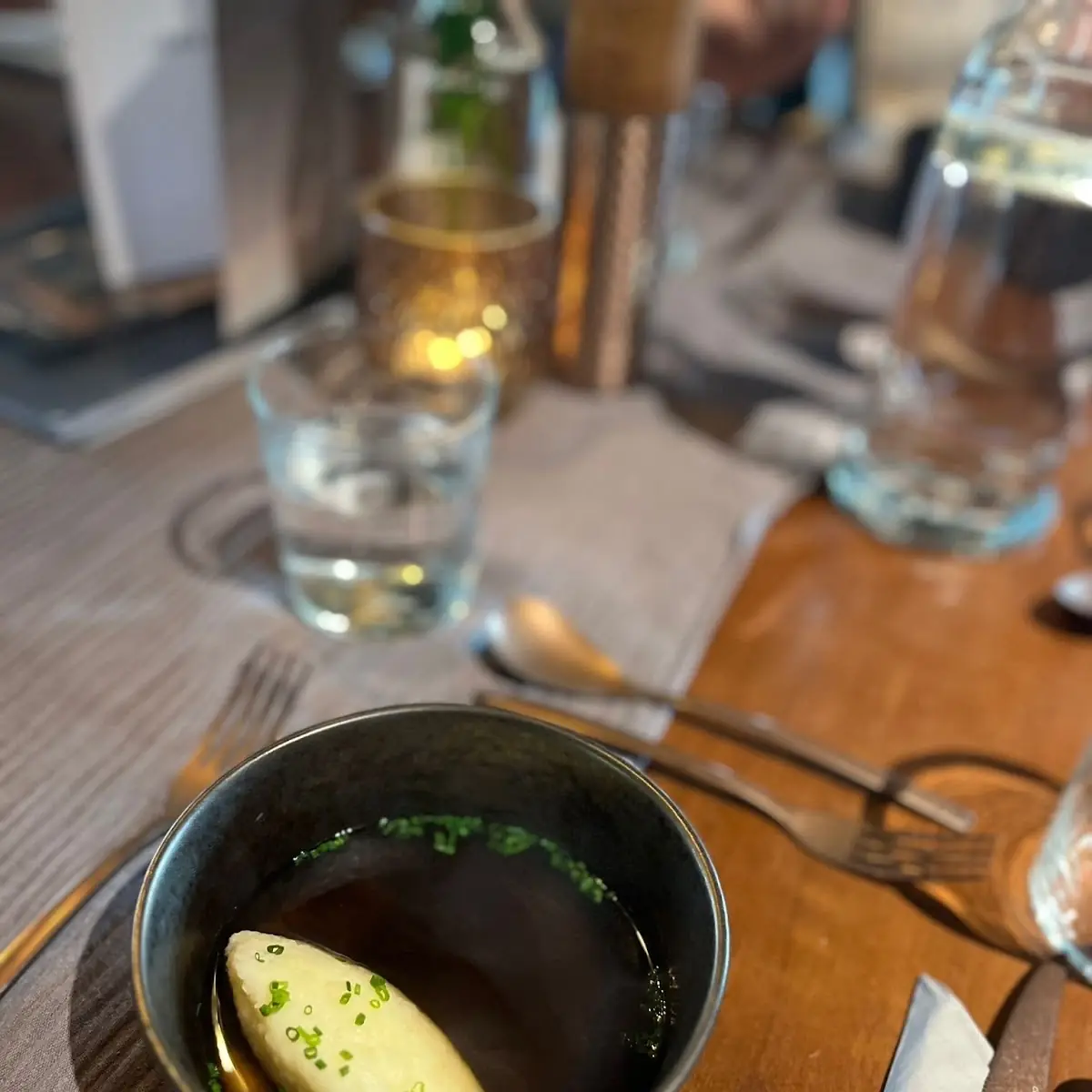 Klare Gemüsesuppe