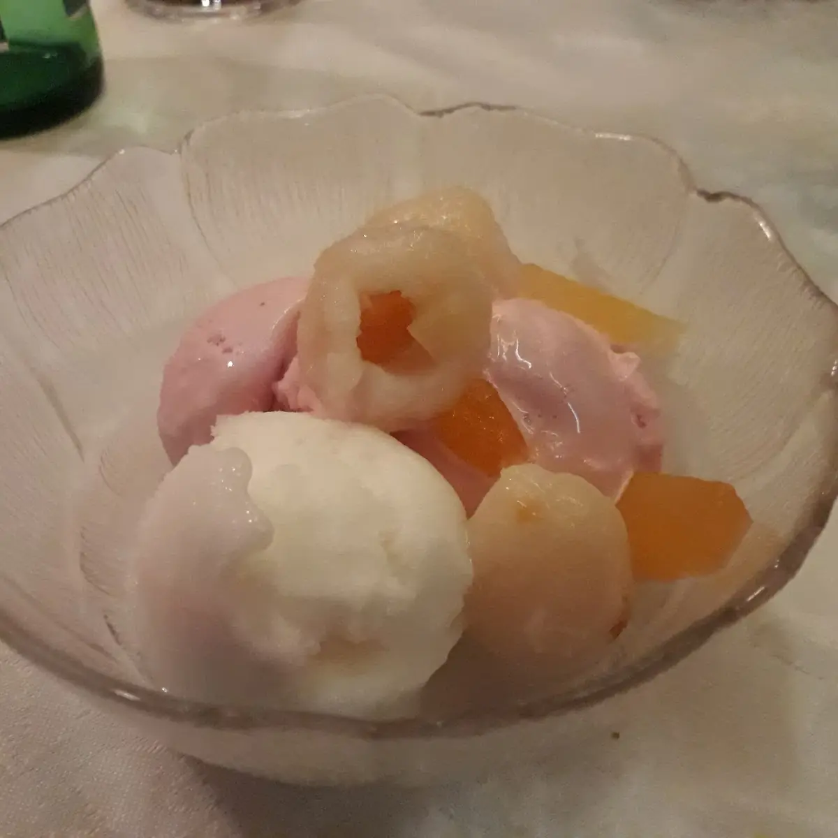 Eis Mit Obst