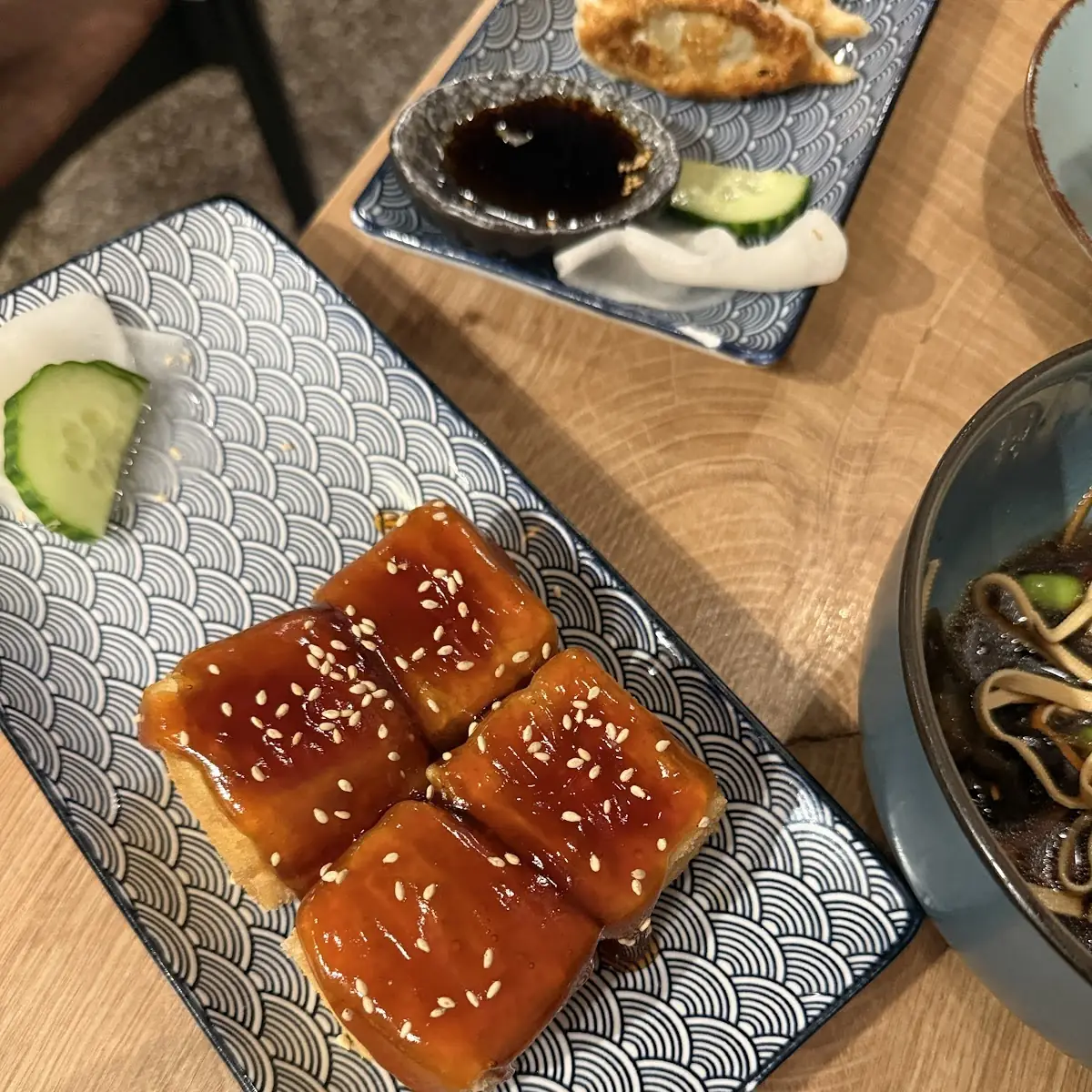 Flaky Lachs Teriyaki