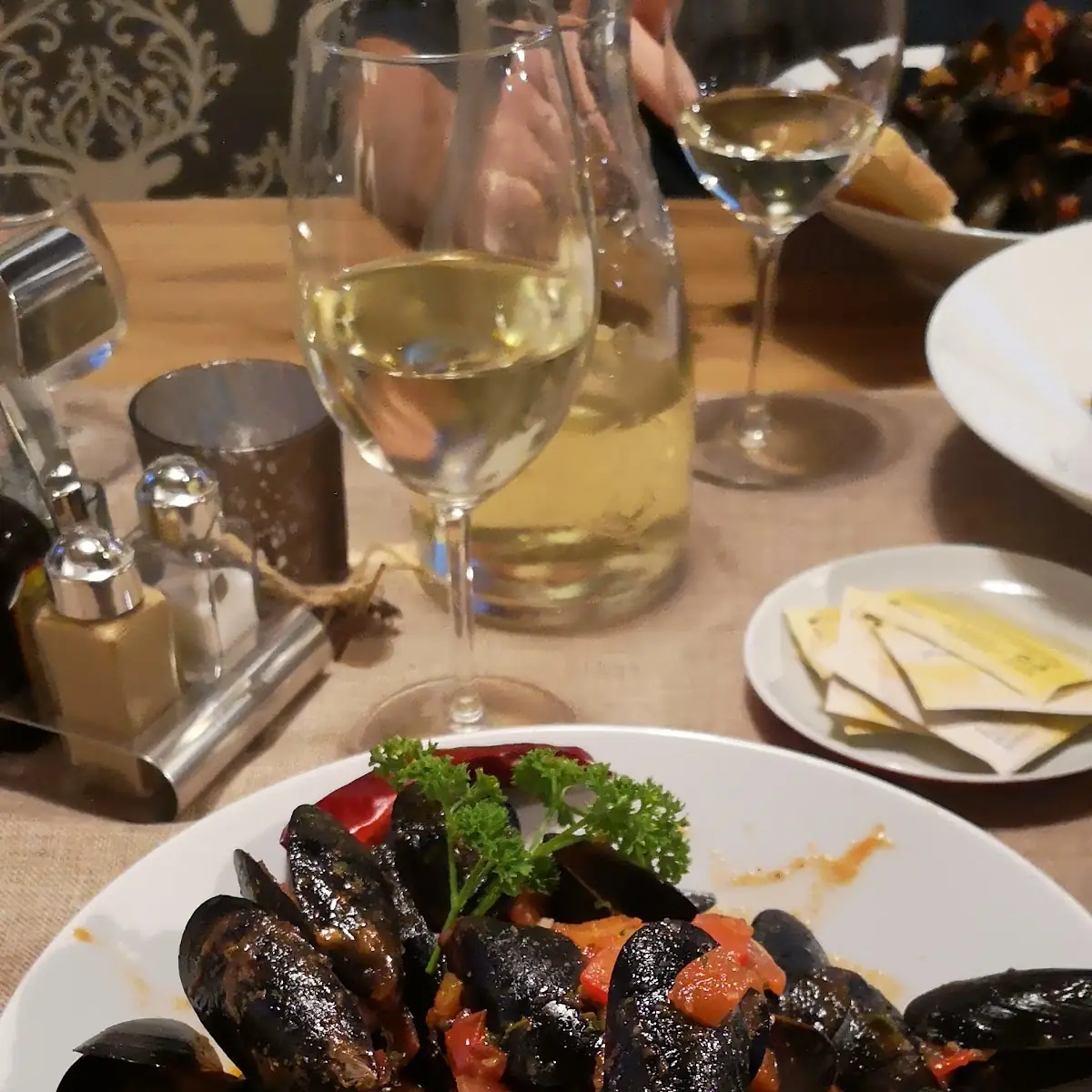 Muscheln In Chilisauce