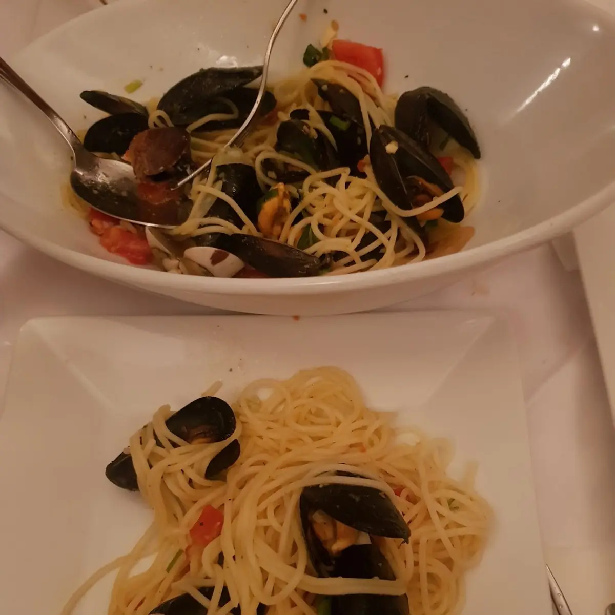 Pasta Met Zeevruchten