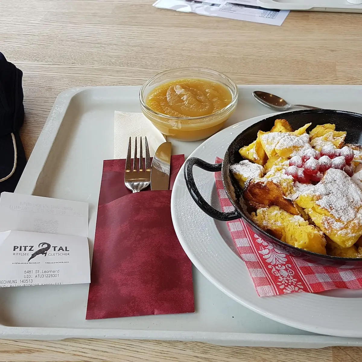 Kaiserschmarrn Mit Apfelmus