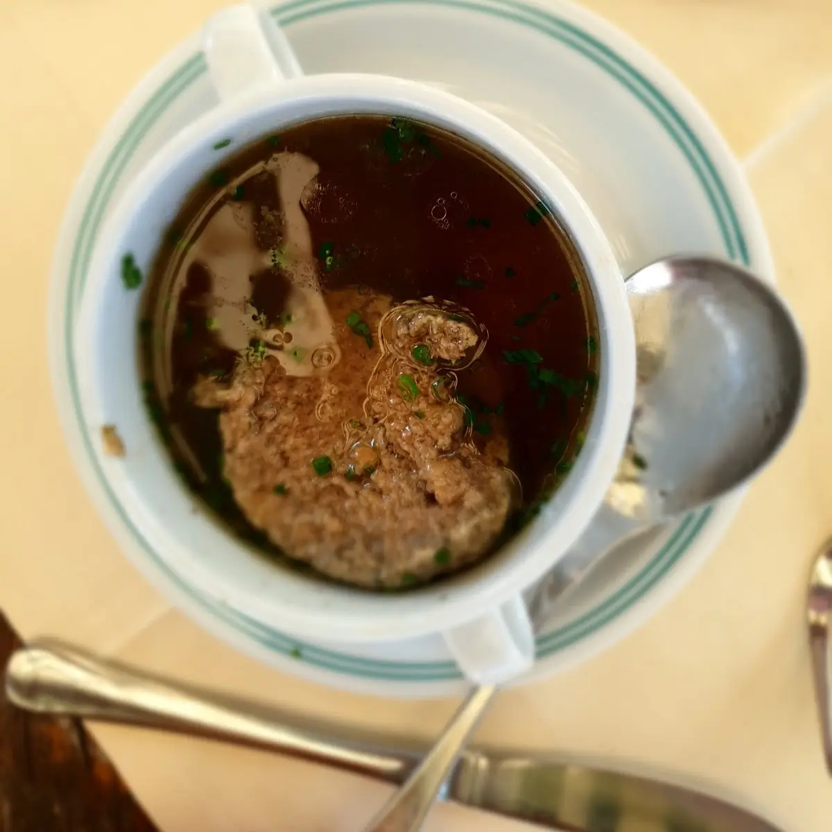 Leberknödel Suppe