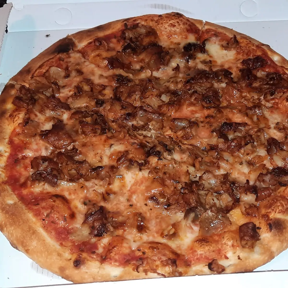 Kebab Pizza