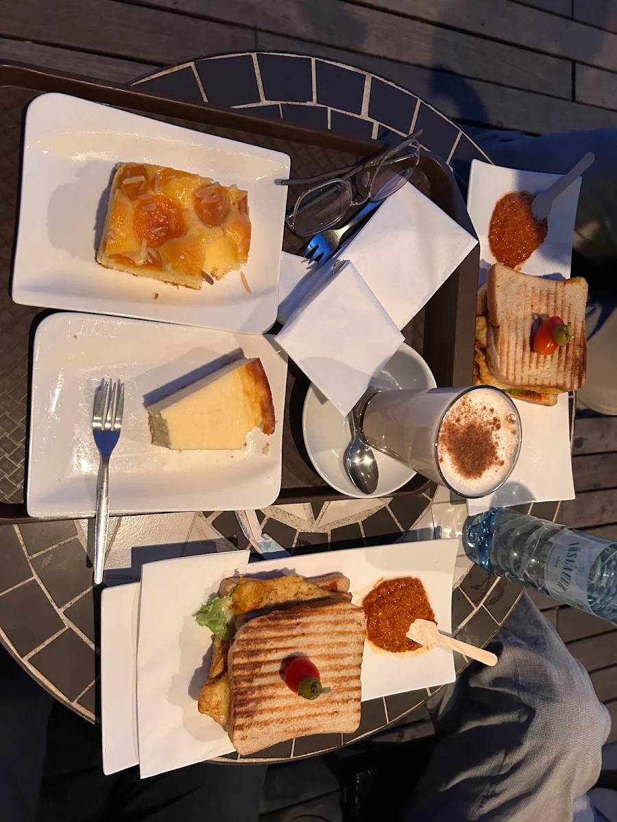 Chicken Sandwiches Cheese Cake Strudel