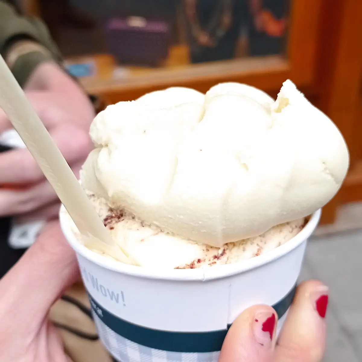 Kricherl-topfen-eis Und Butterkeks