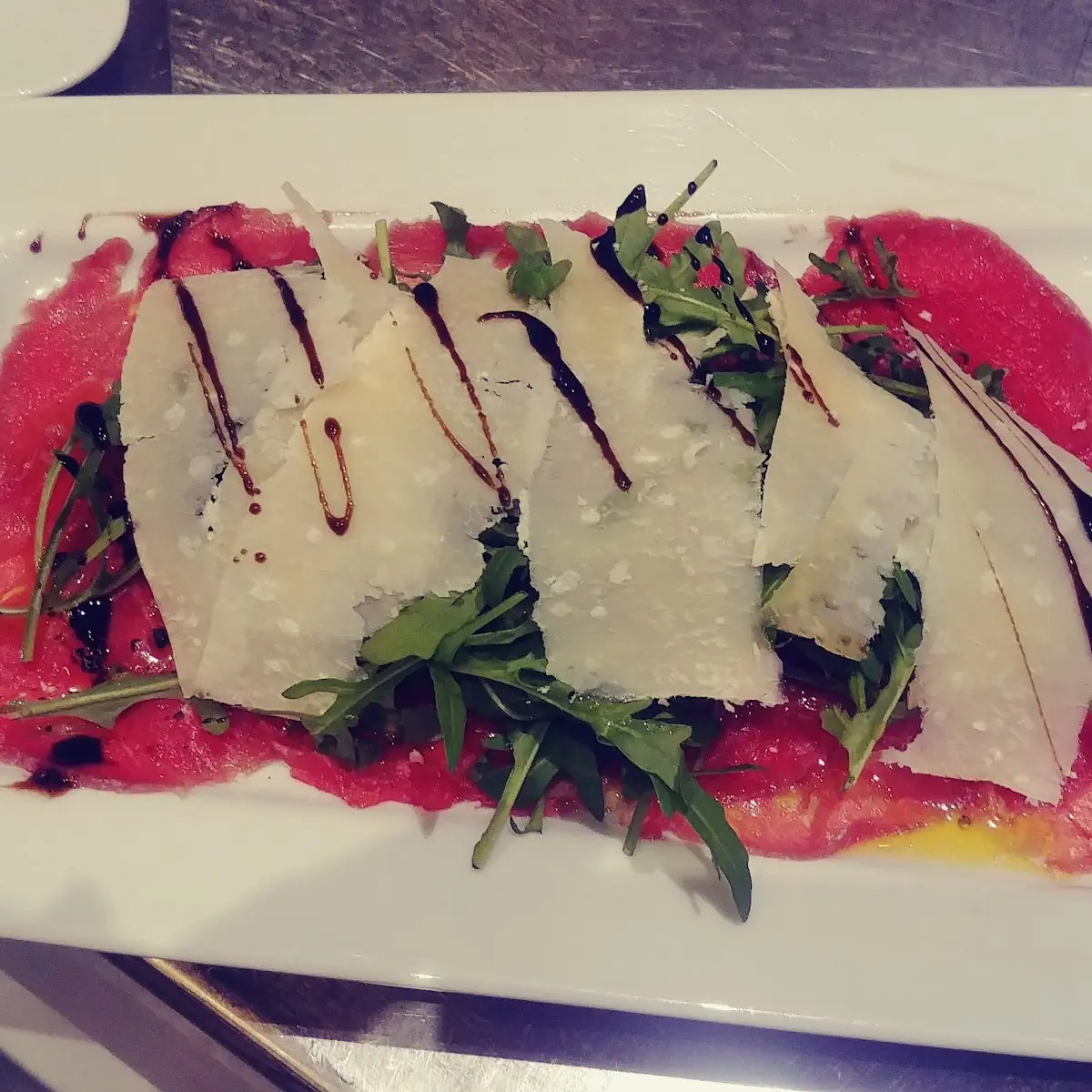 Beef Carpaccio with Parmesan