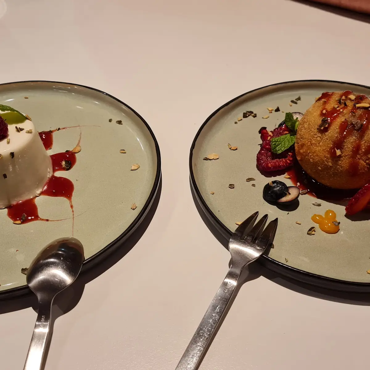 TB Backed & Kokos-panna Cotta