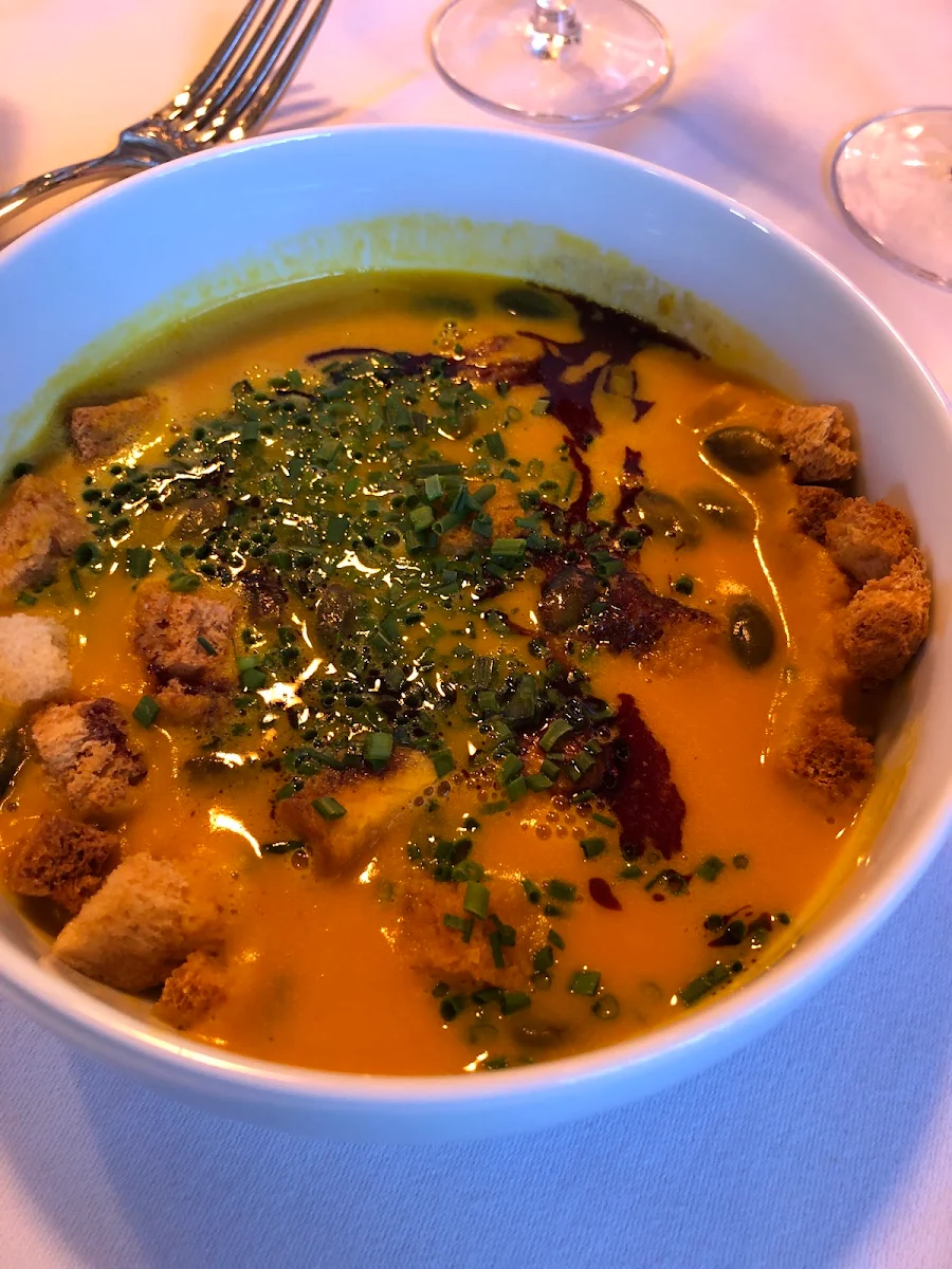 Kürbiscremesuppe