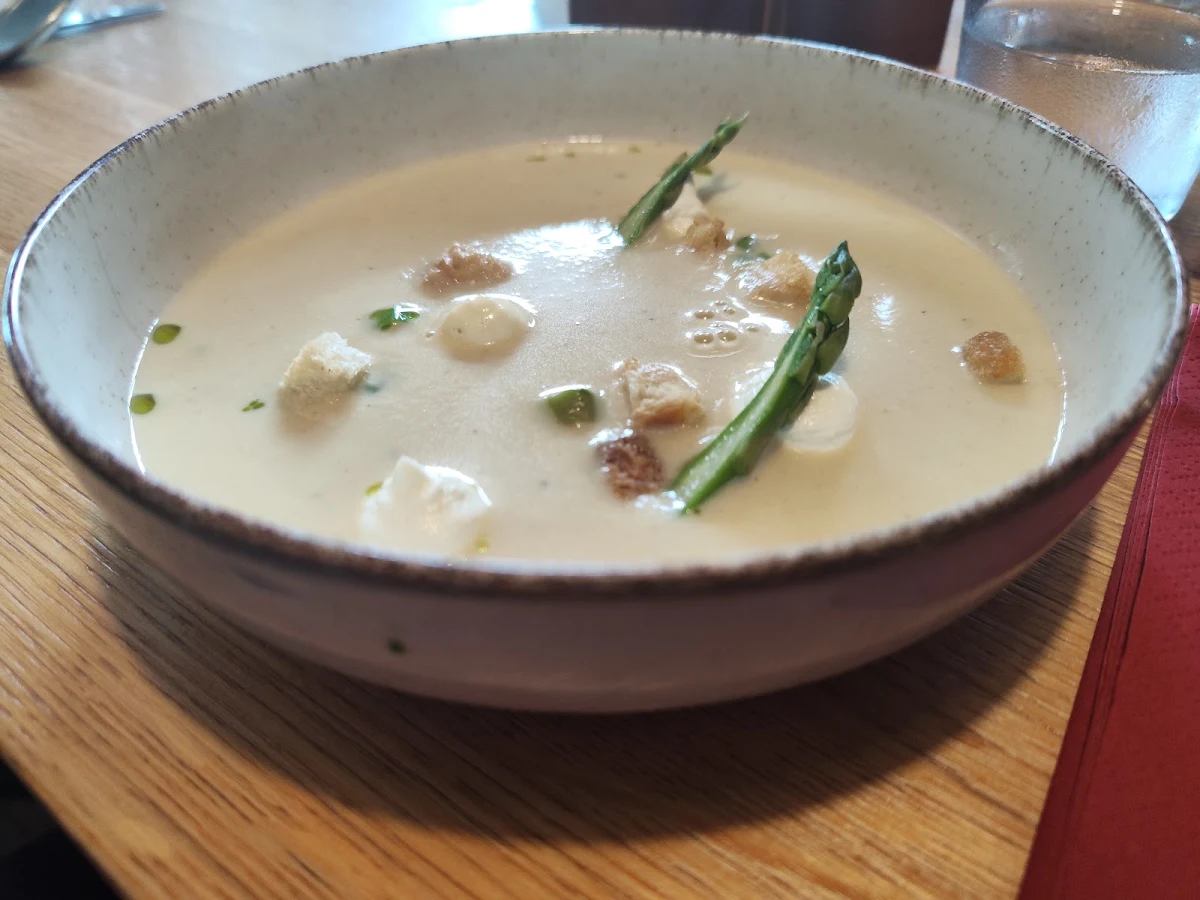 Spargel Creme Suppe
