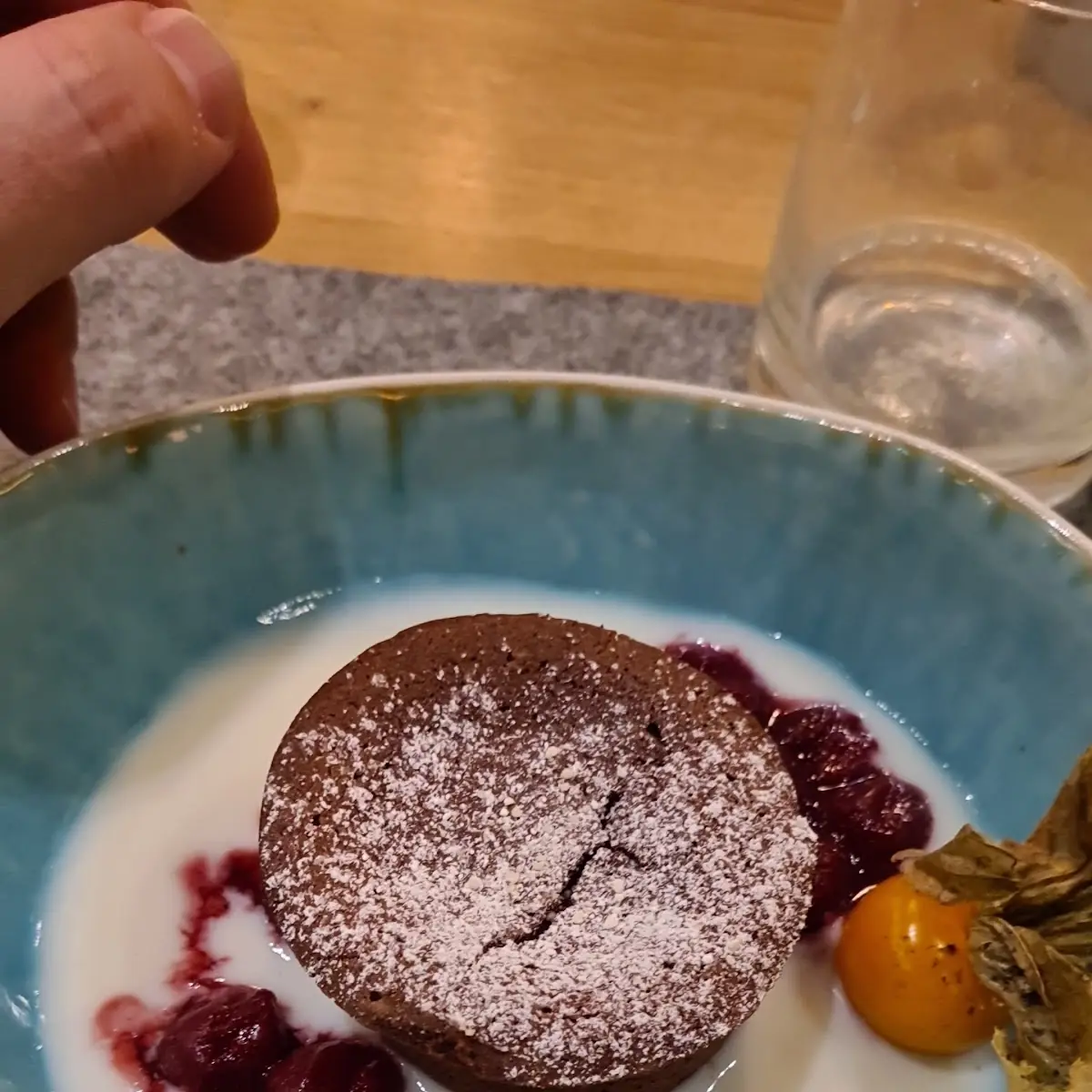 Schokokuchen Mit Vanillesoße