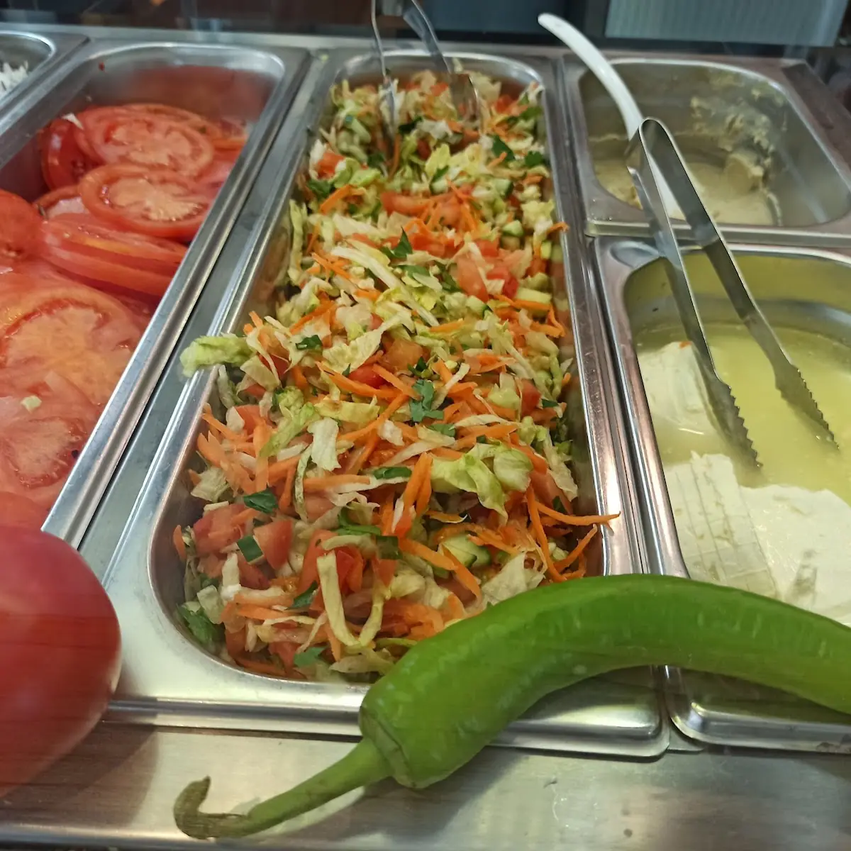 Salat Tomaten Schafkäse