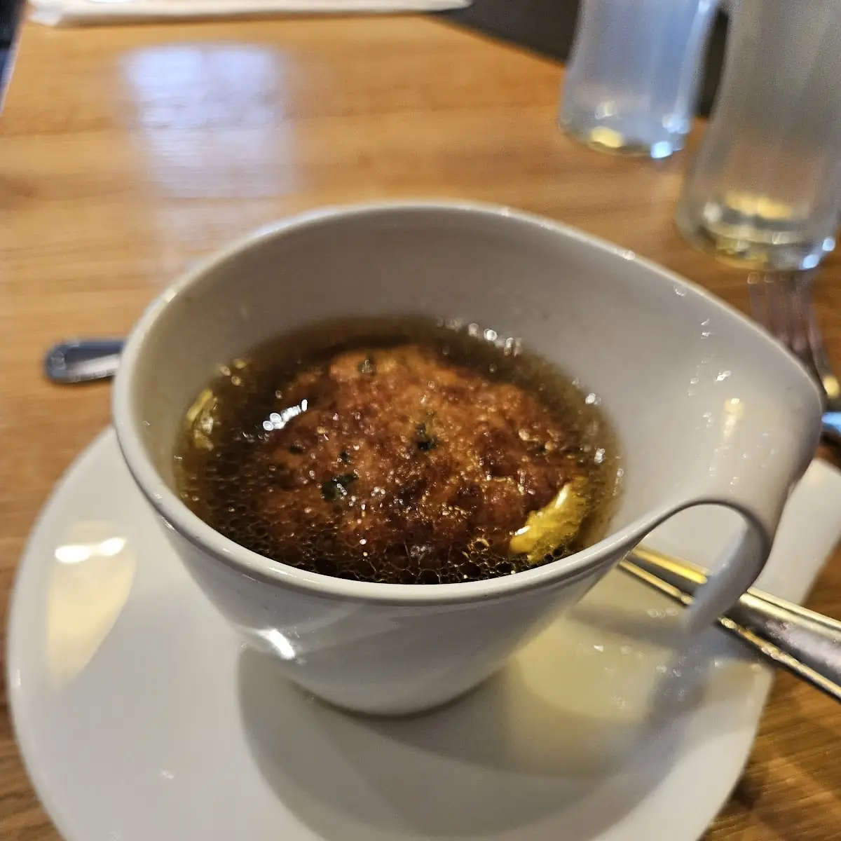 Kaspressknödelsuppe