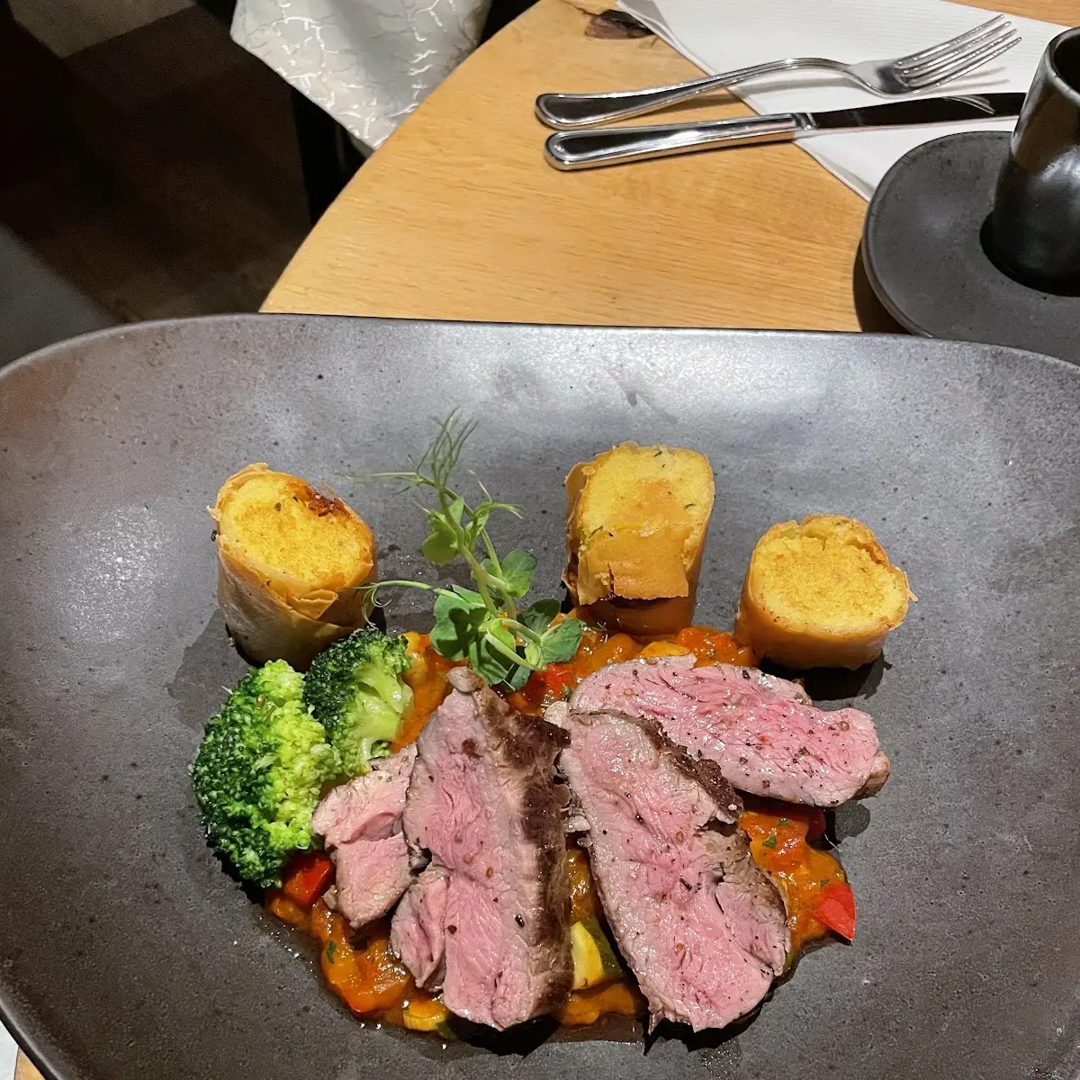Lammhüft-steak