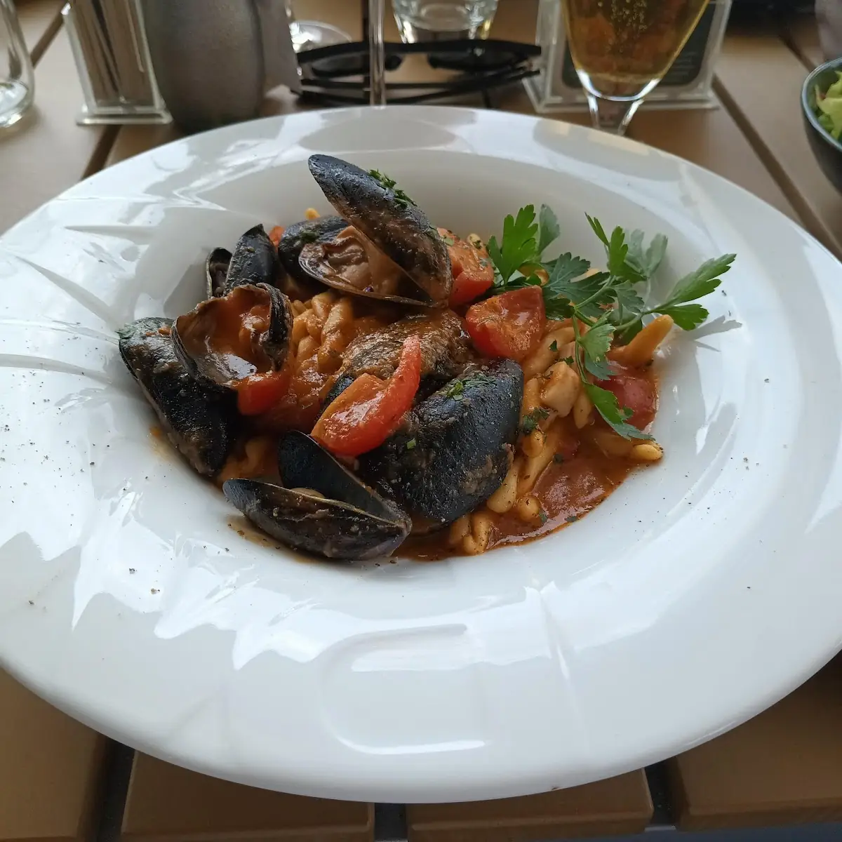 Strozapetti Meeresfrüchte