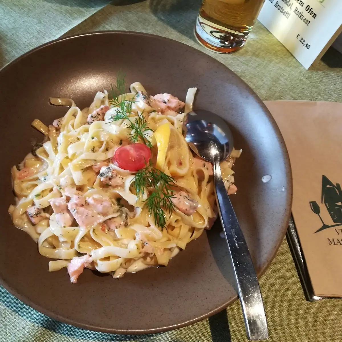 Tagliatelle Mit Lachs
