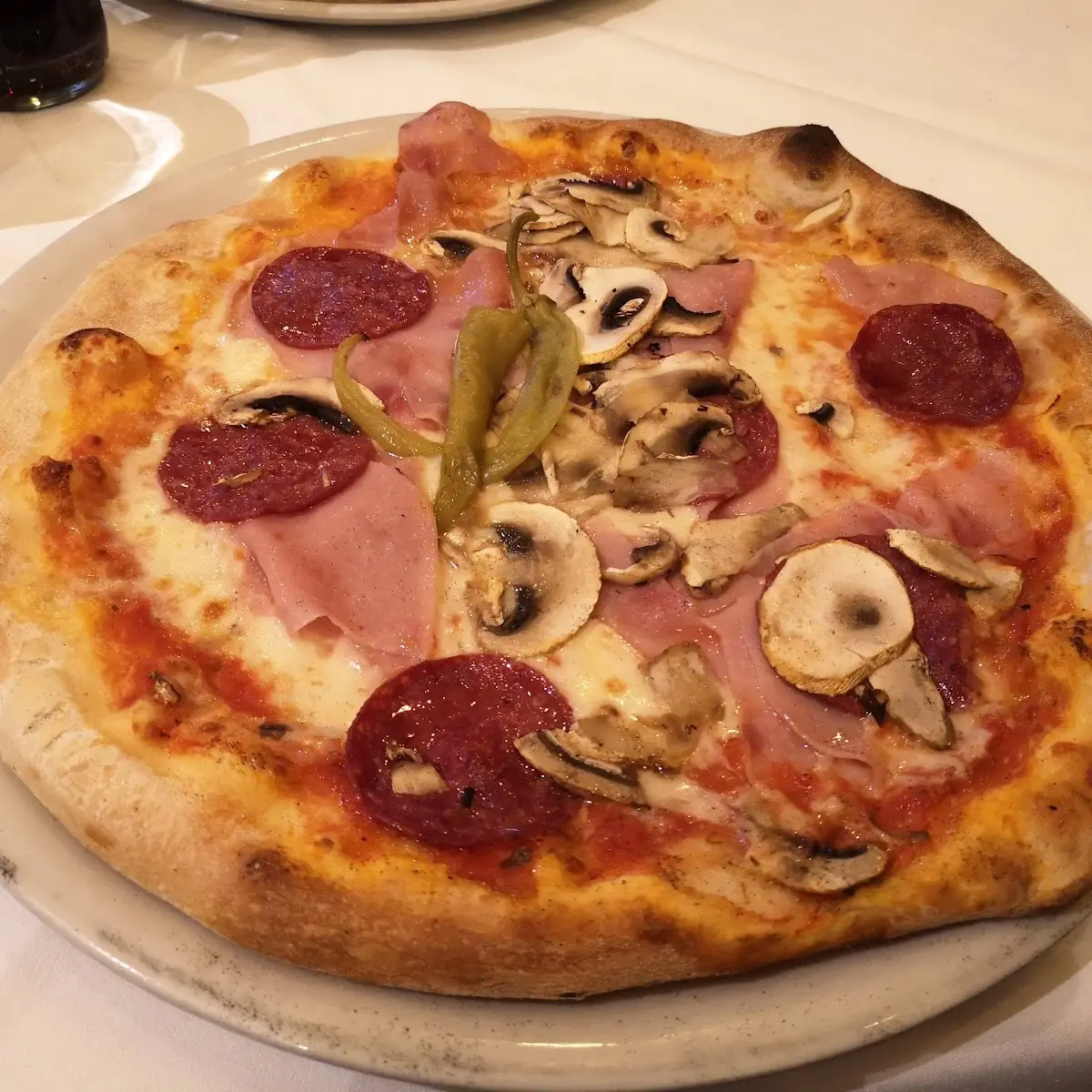 Pizza Diavolo Groß