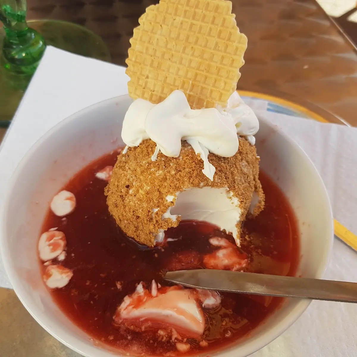 Eis Knödel