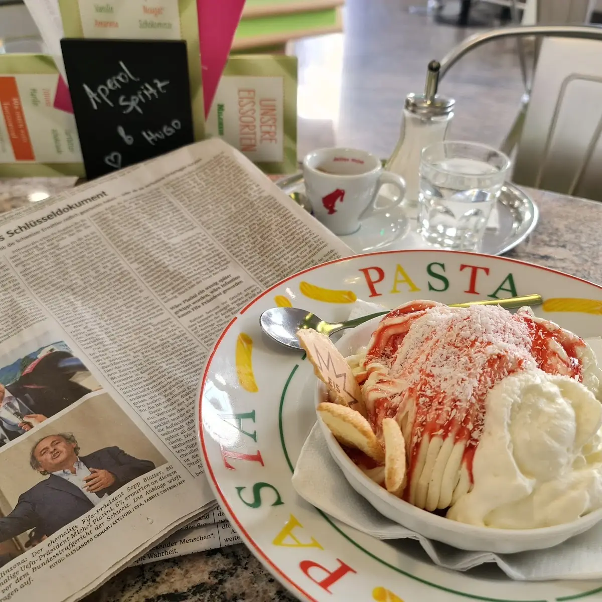 Köstliches Eis