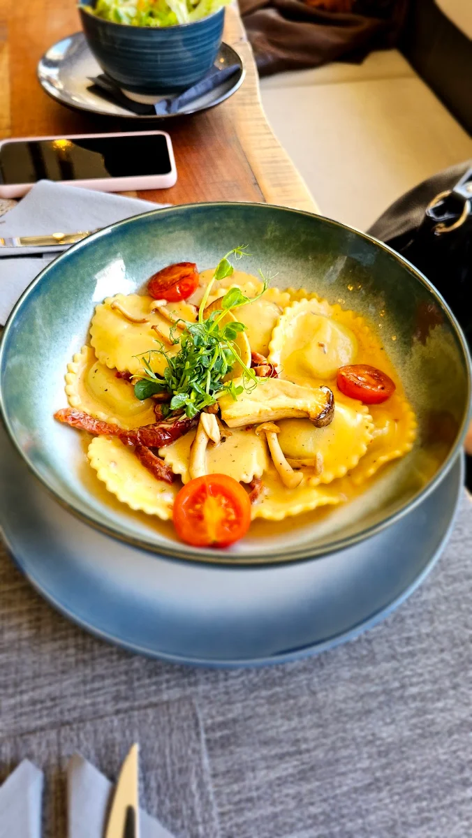 Steinpilzravioli
