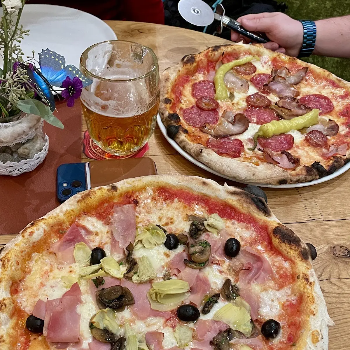 Pizza Prosciutto E Funghi