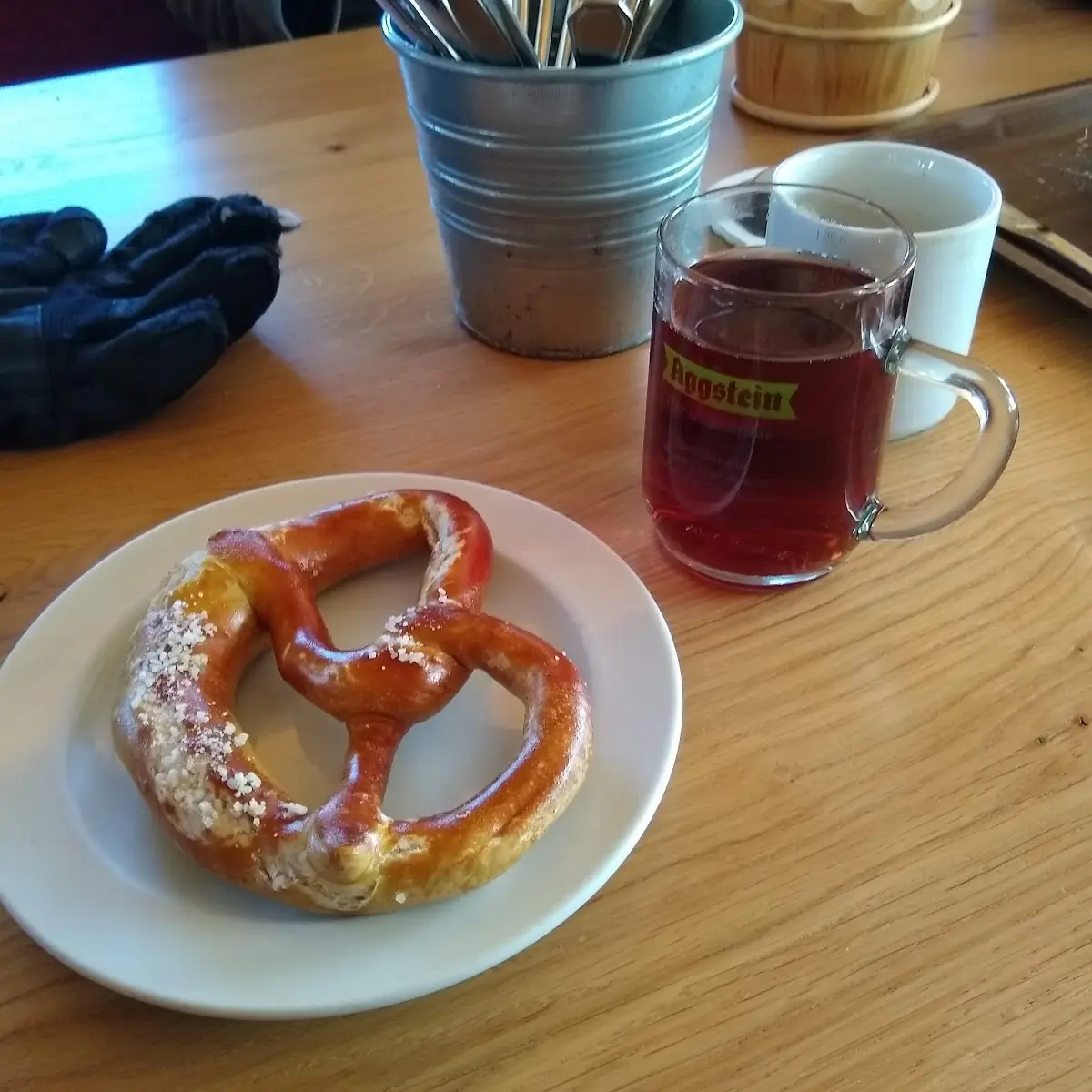 Pretzel And Jagertee