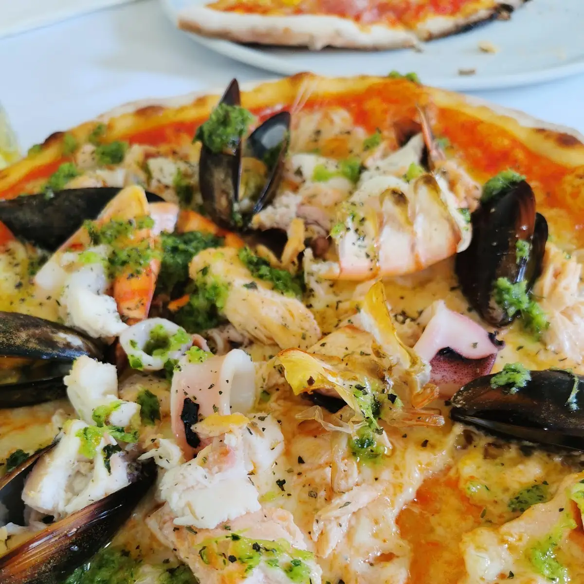 Pizza Ai Frutti Di Mare