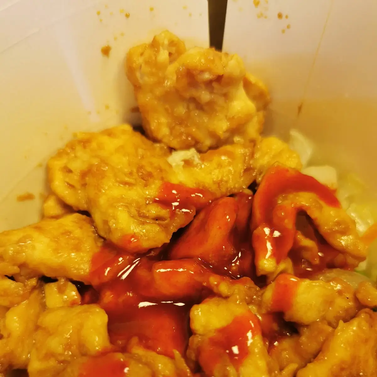 Reisbox Mit Sesam Chicken