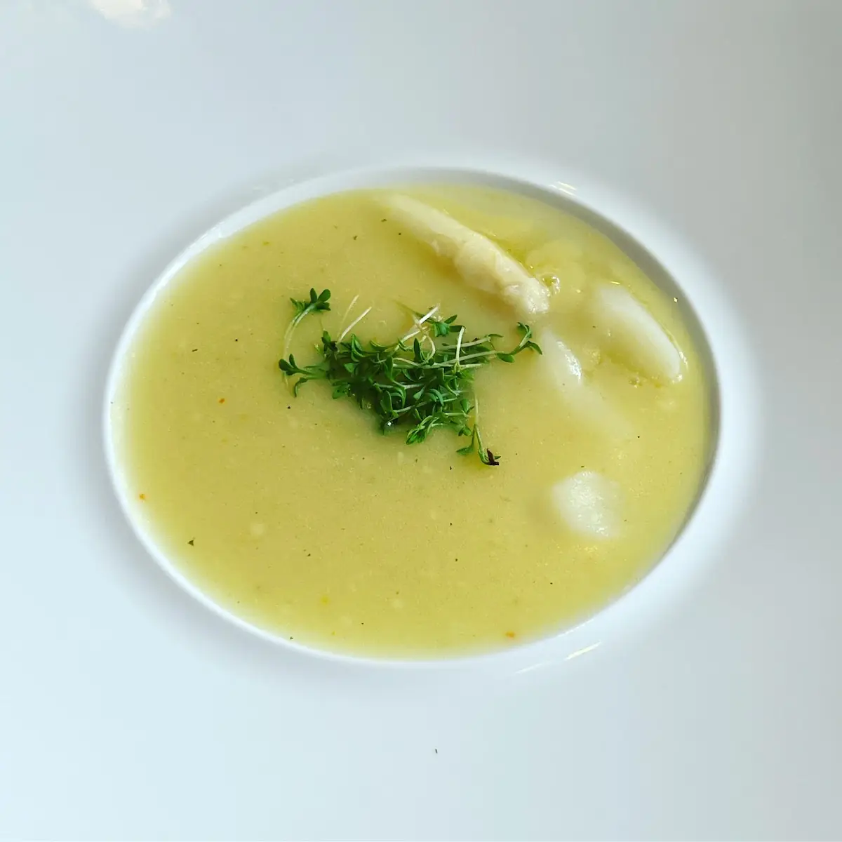 Spargel Creme Suppe