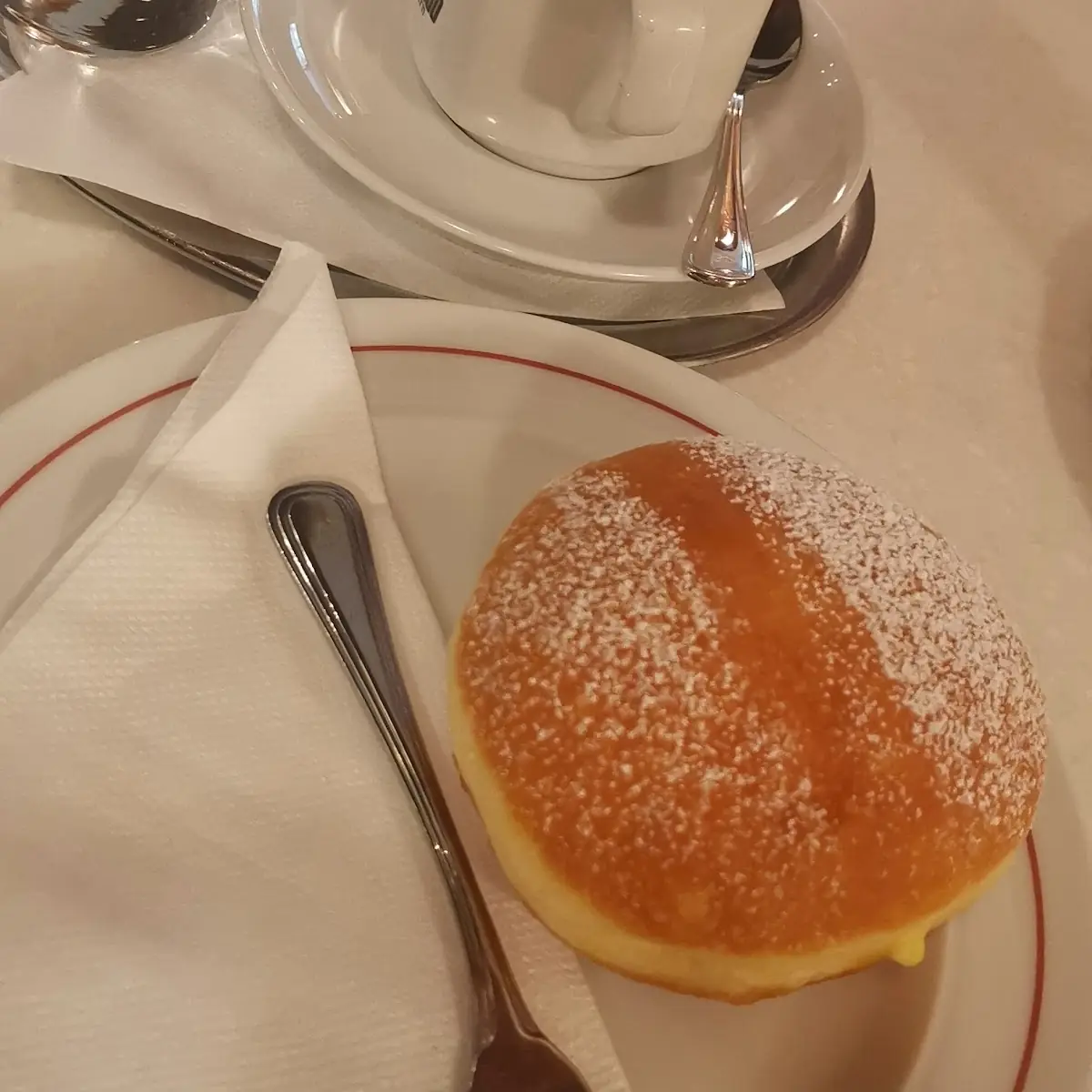 Vanille Krapfen