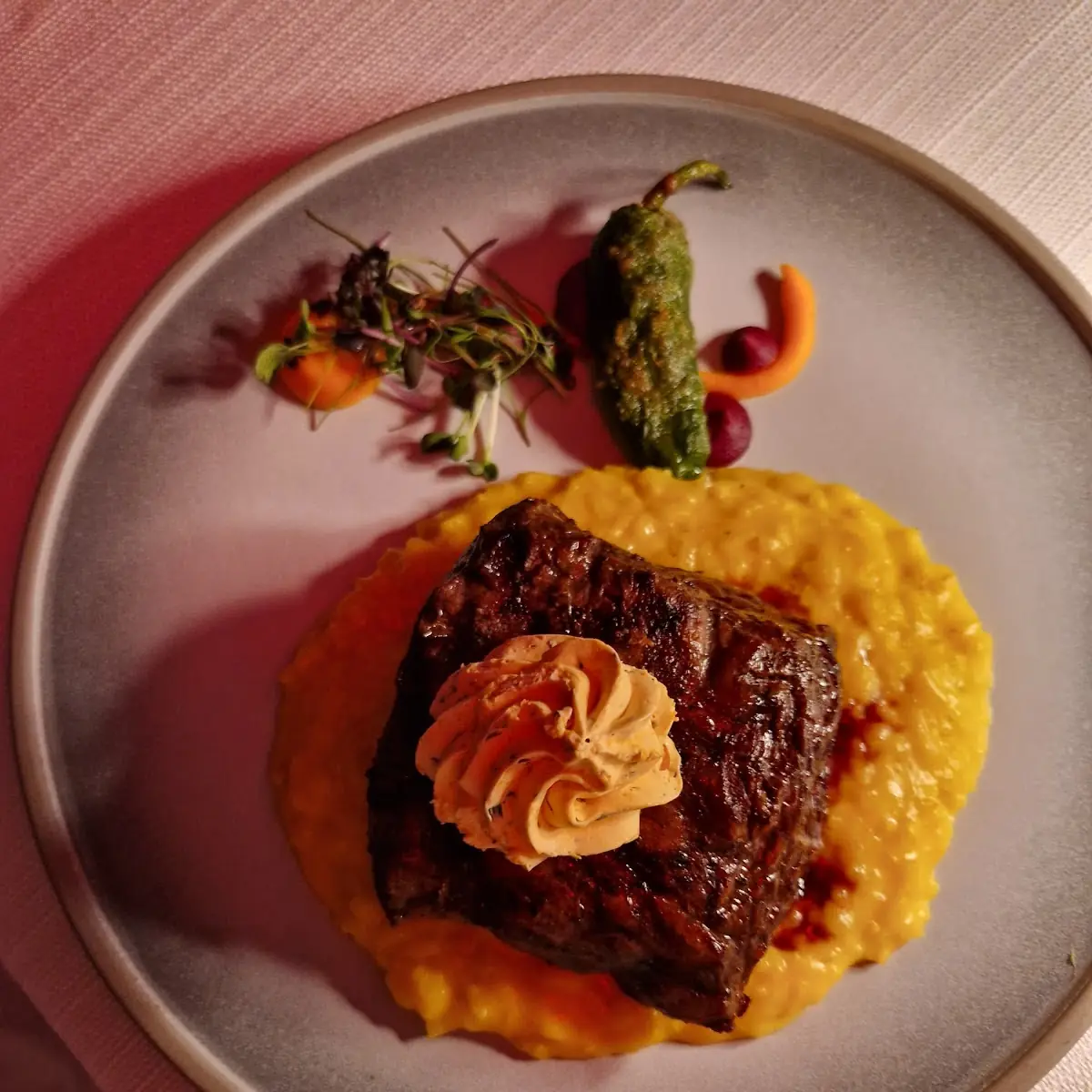 Rindsfilet Mit Safranrisotto