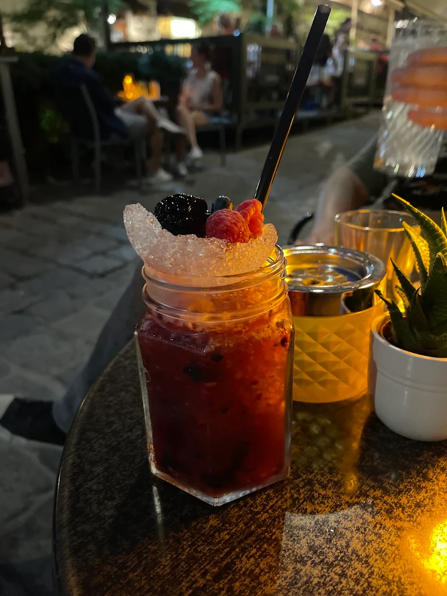 Rum Berry Smash