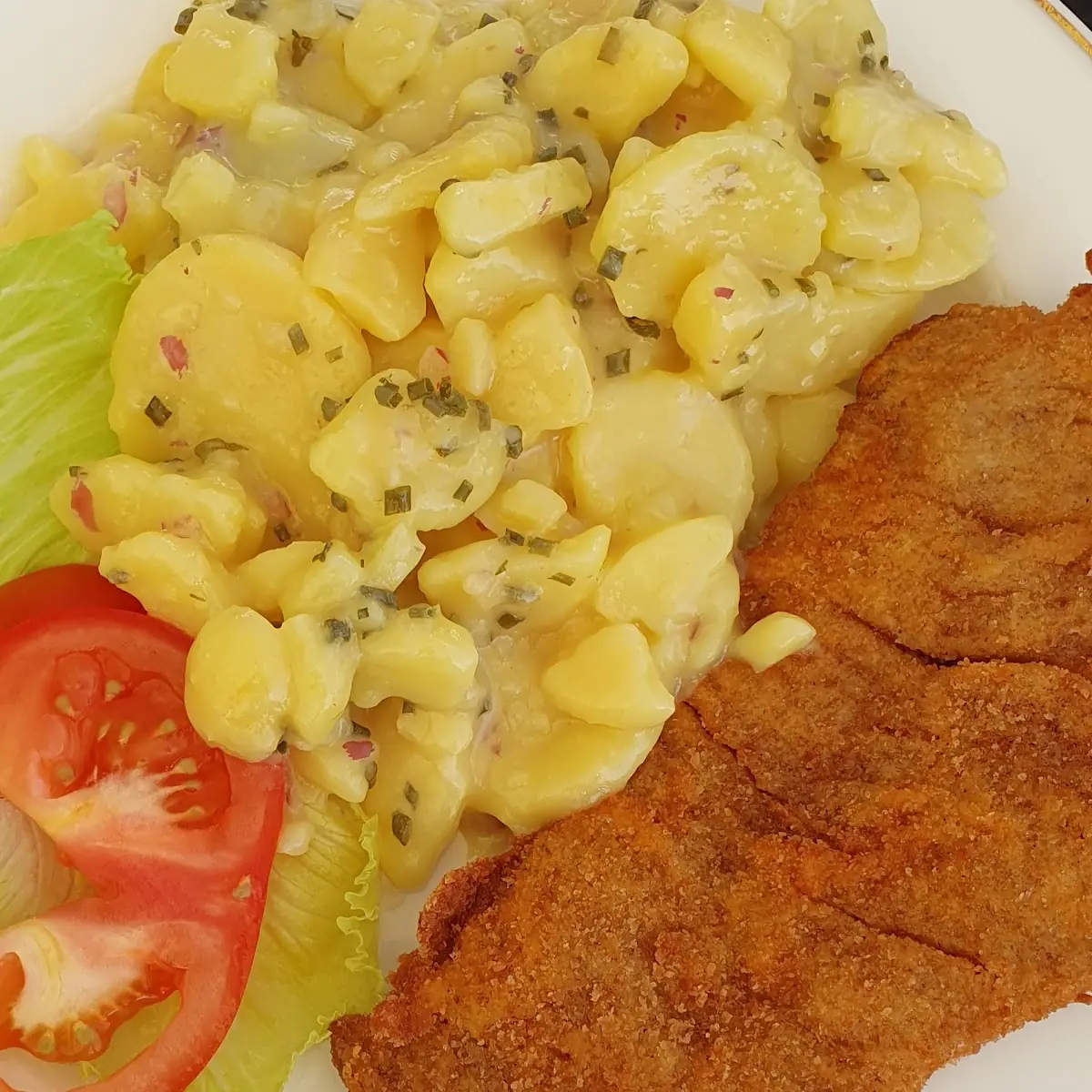 Karpfenfilet Mit Kartoffelsalat