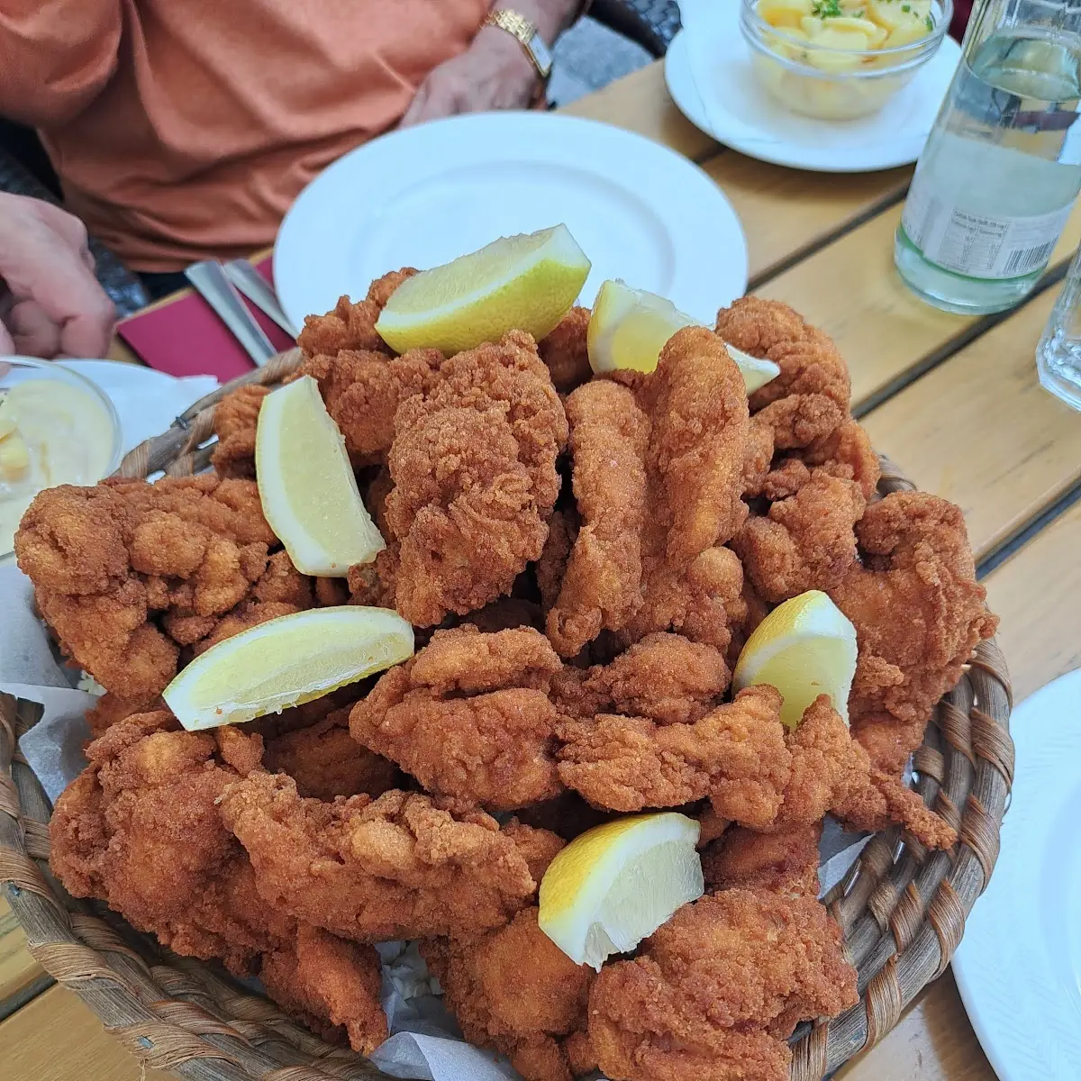 Alt Wiener Backhuhn Ausgelöst