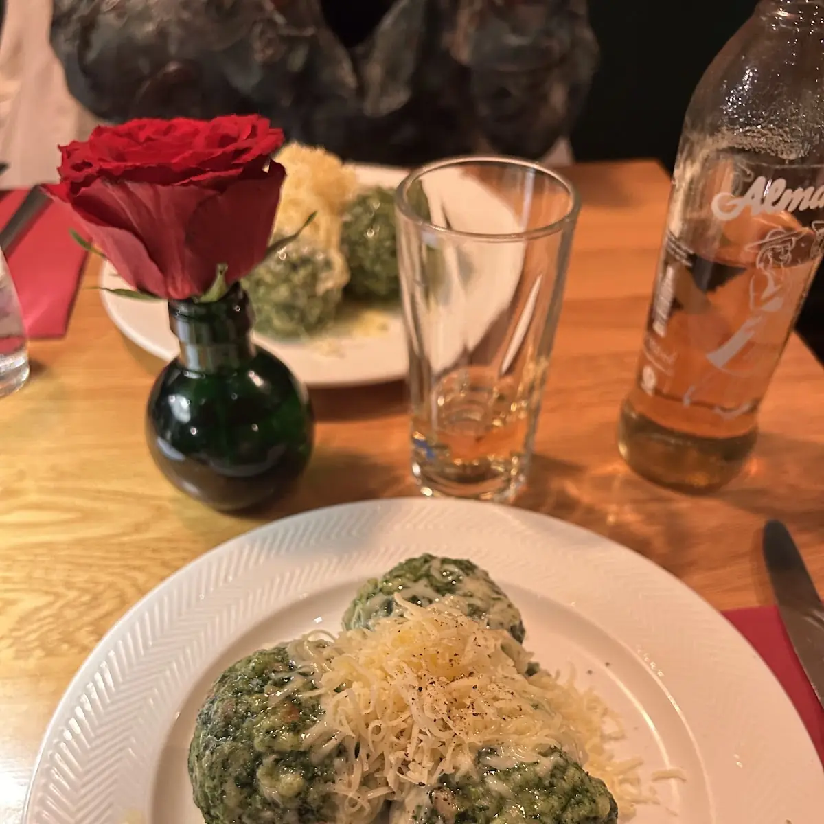 Canederli Di Spinaci Con Formaggio Grattugiato