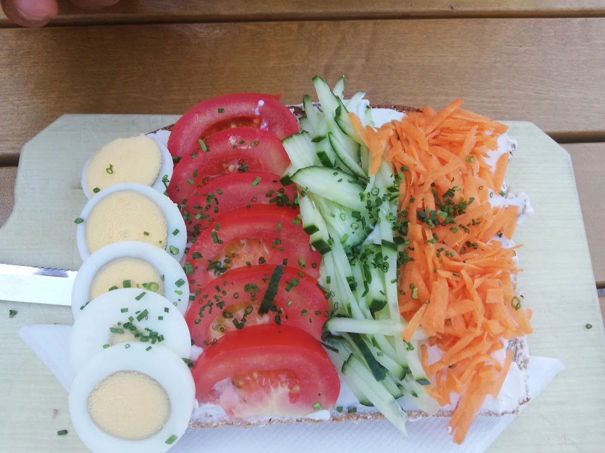 Vegetarisches Brot